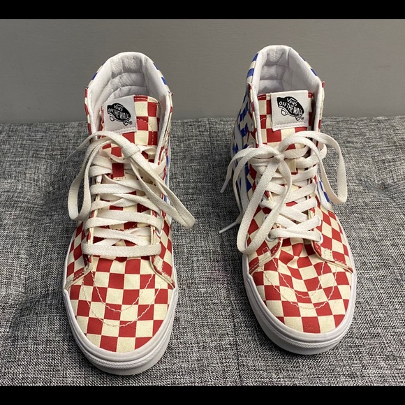 Van’s Checkerboard Skateboard Shoe Sz. 6 - Picture 2 of 6